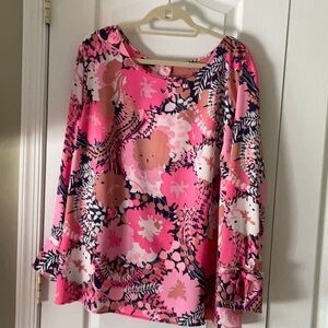Floral Pink Women's Top